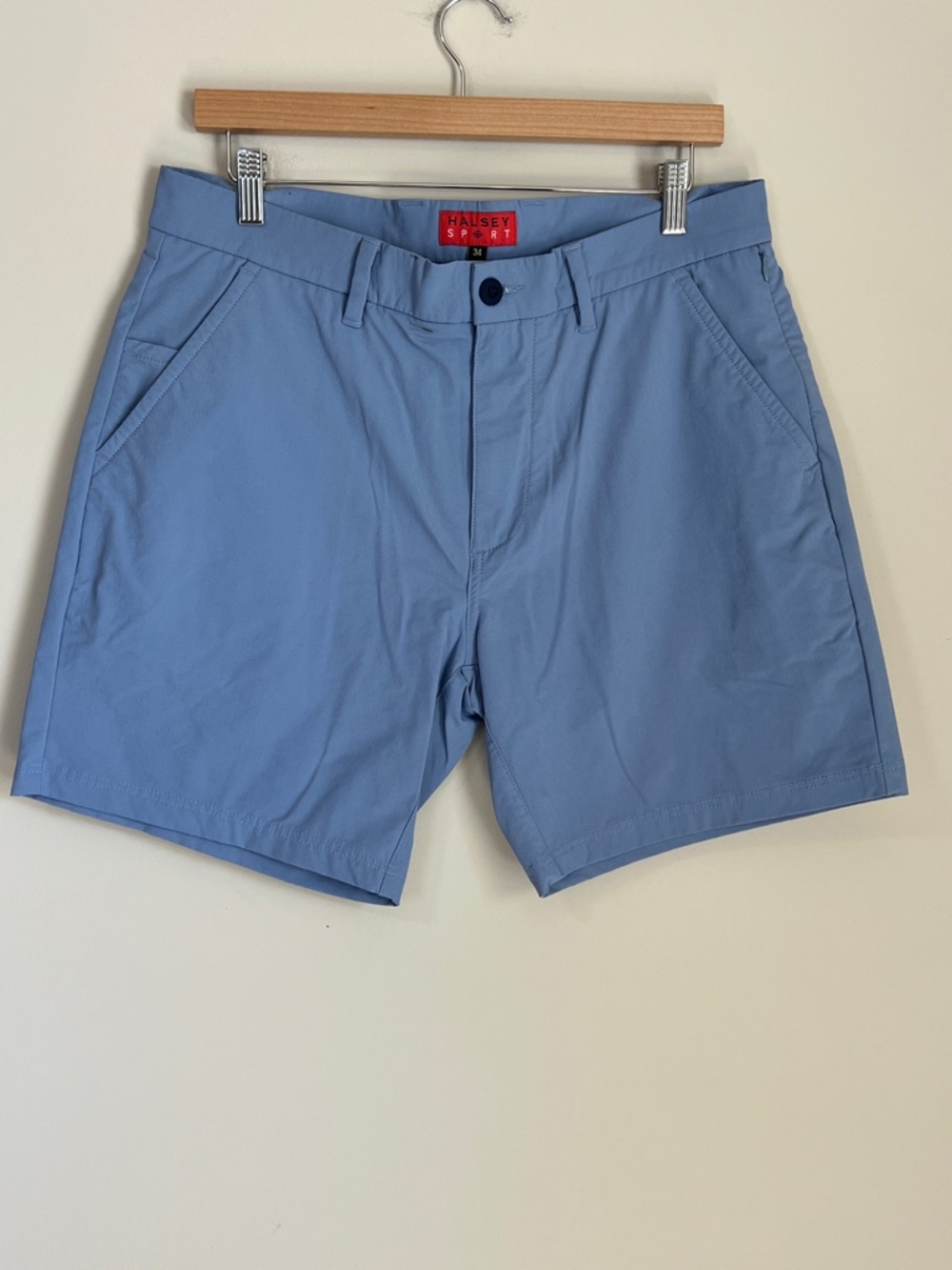 Halsey Shorts Mens Size 35 x 7 Sport Golf Stretch Performance Water Resistant